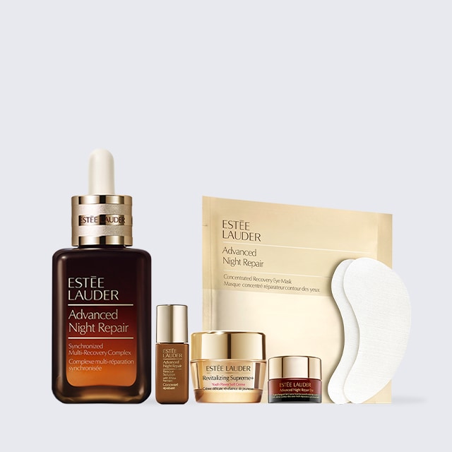 ESTEE LAUDER Night Repair セット　ギフト　プレゼント用 Estee Lauder Advanced Night Repair 5-Piece Skincare Starter
